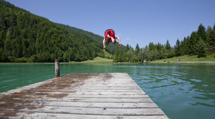 Schwimmen Pillersee 1